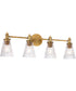 Lawton 4-light Bath Vanity Light Brushed Brass