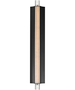 Hyperion 30 inchLED Wall Sconce Black