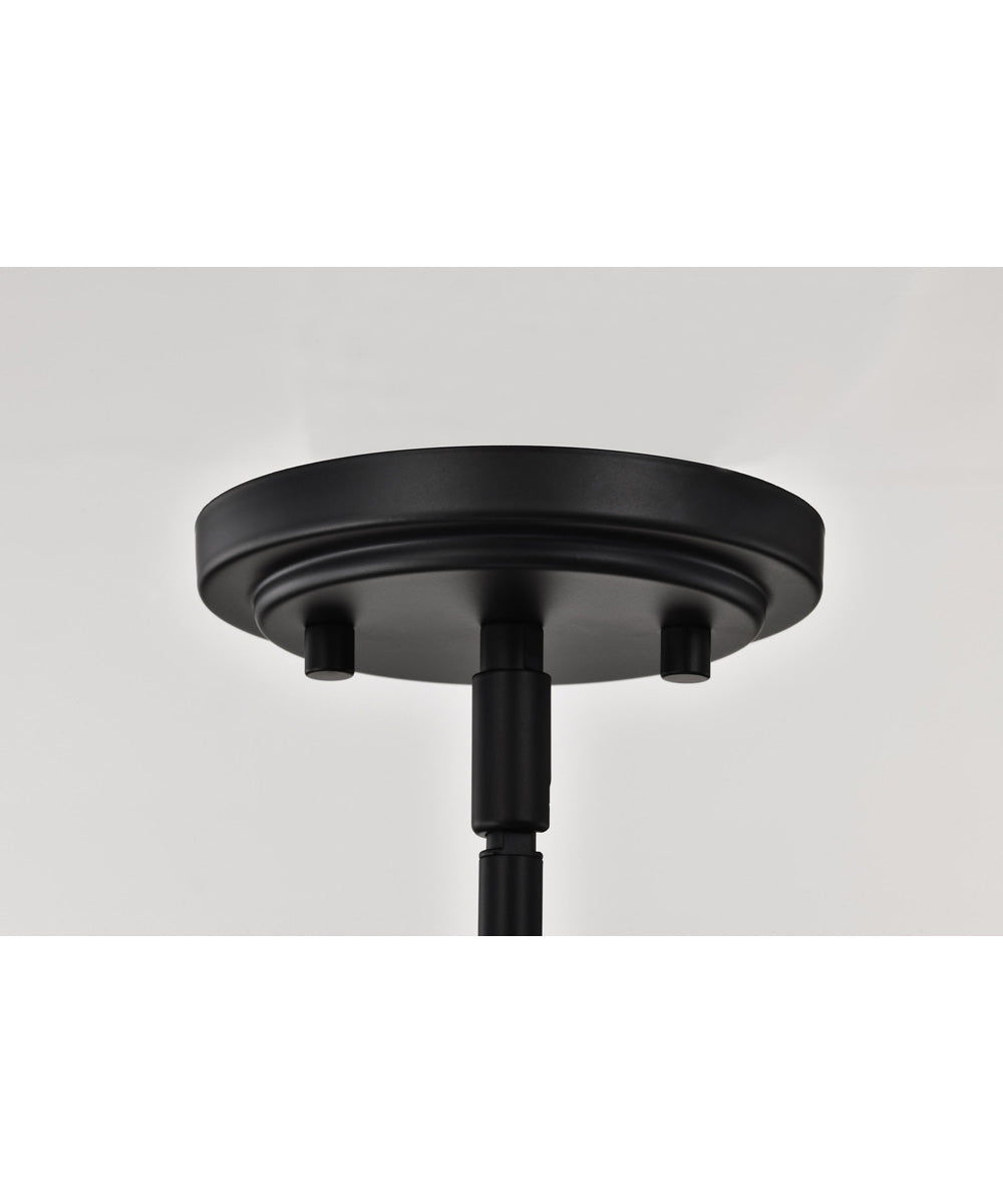 Solara 1-Light Pendant Matte Black
