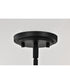 Solara 1-Light Pendant Matte Black