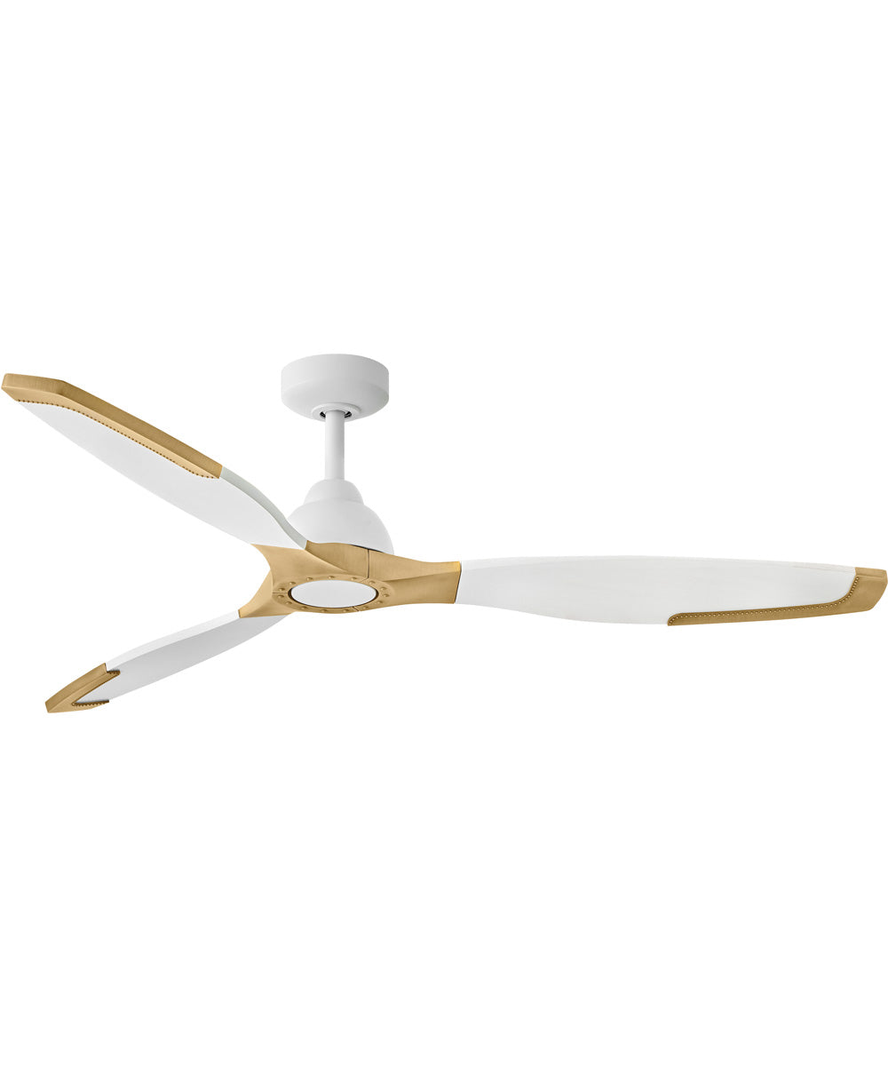 Aileron 60" LED Smart Fan Matte White