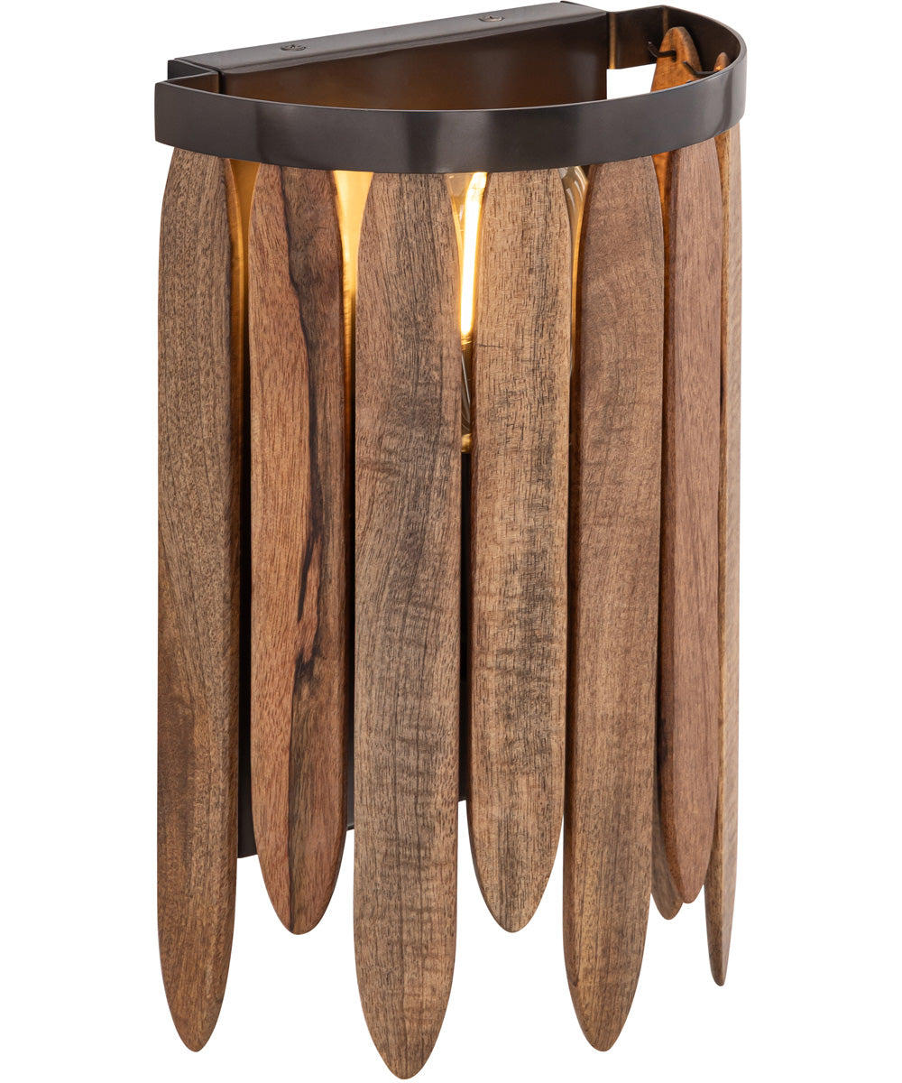 Marimba Wall Sconce Walnut