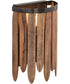 Marimba Wall Sconce Walnut