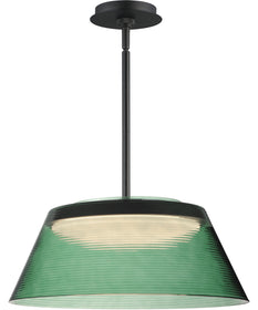 Jensen 18 inch LED Pendant Black