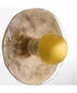 Del Rey 60-light Wall Sconce Brushed Brass