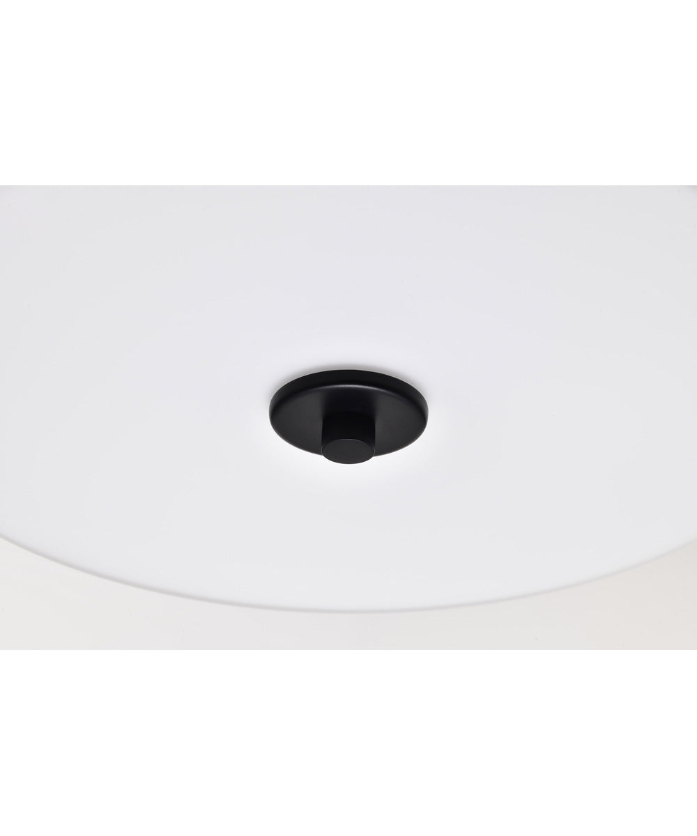 Liam 3-Light Pendant Matte Black