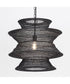 Krabi Large 1-Light Pendant Black