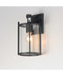 Belfry 1-Light Wall Sconce Black