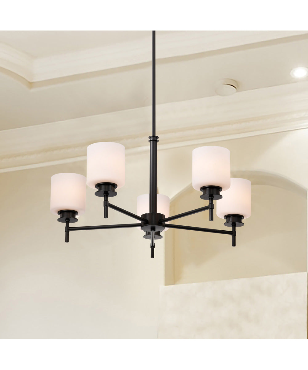 Warren 5-Light Chandelier Gun Metal
