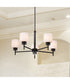 Warren 5-Light Chandelier Gun Metal