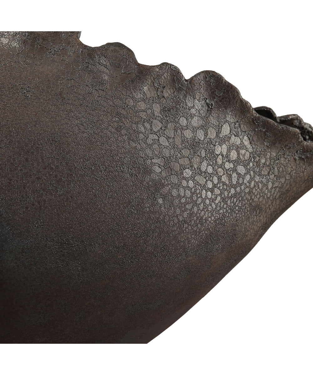 Blossom Bronzed Metallic Vase