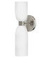 Tallulah 2-Light Medium Two Light Sconce in Polished Nickel
