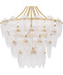 Quoizel Pendant Large 7-light Pendant Gold Leaf