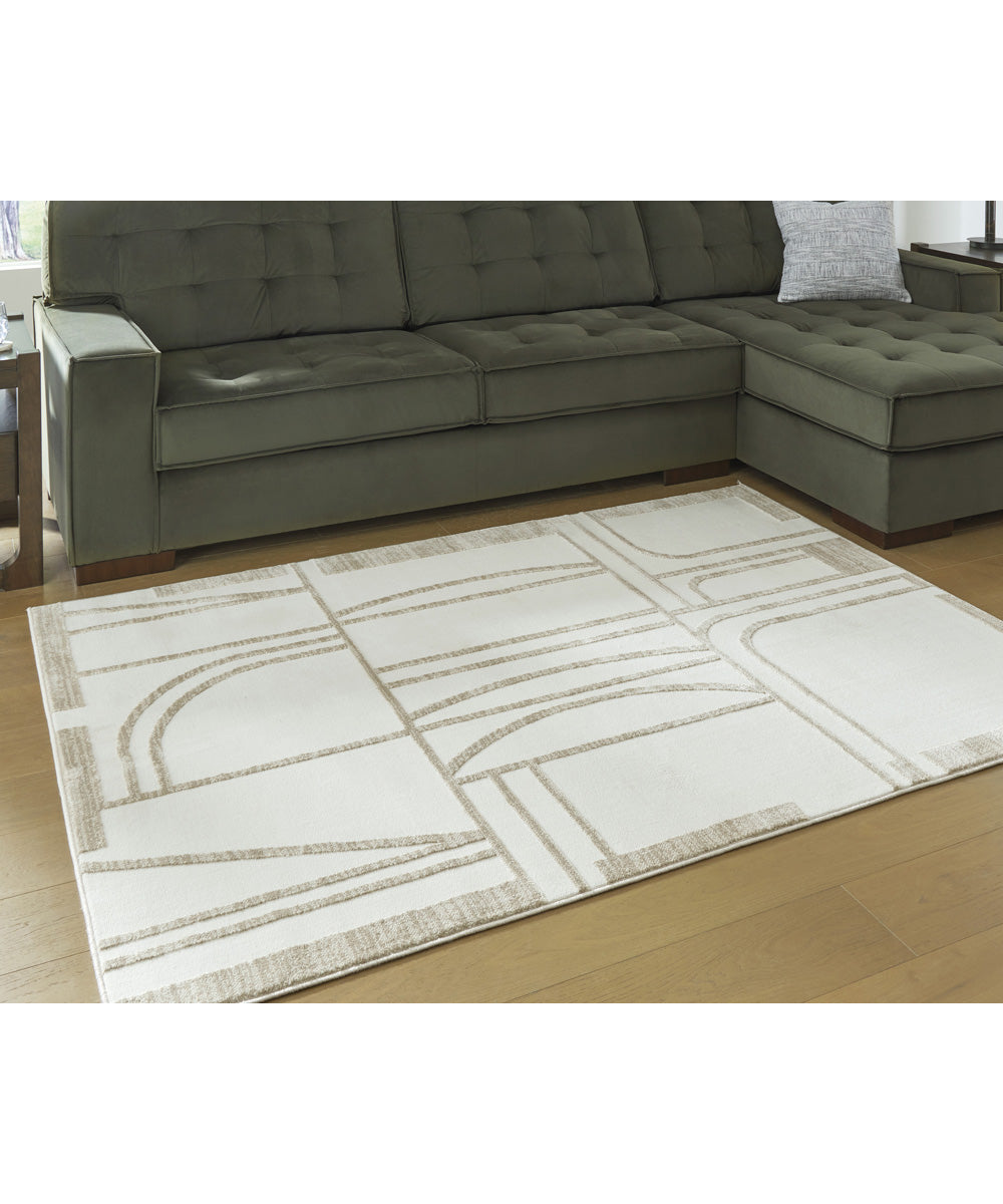 Farongrove Medium Rug Ivory/Beige