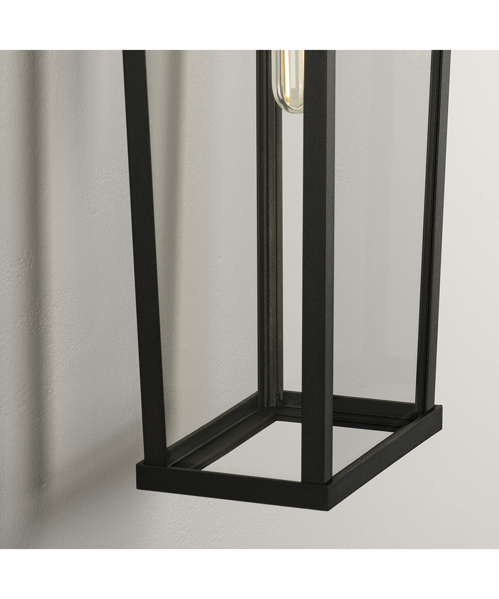 Tryon 1-Light Large Outdoor Wall Lantern Black