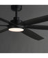 Albatross 72 inch 6-Blade Marine Grade Fan Black