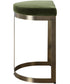 Ivanna Brass Moss Counter Stool