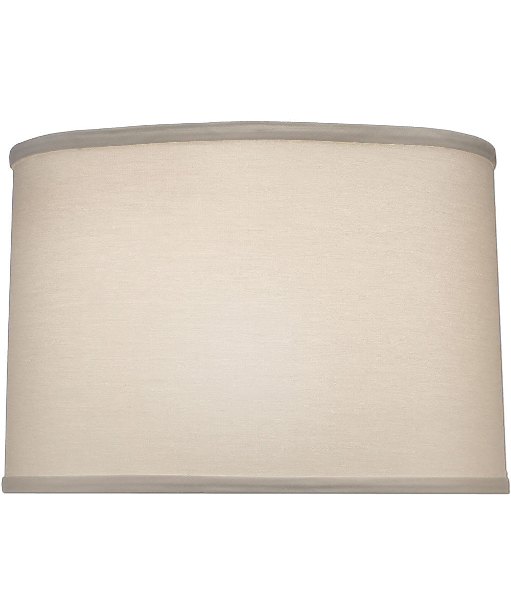 14x15x10 Ivory Shadow Drum Hardback Lampshade