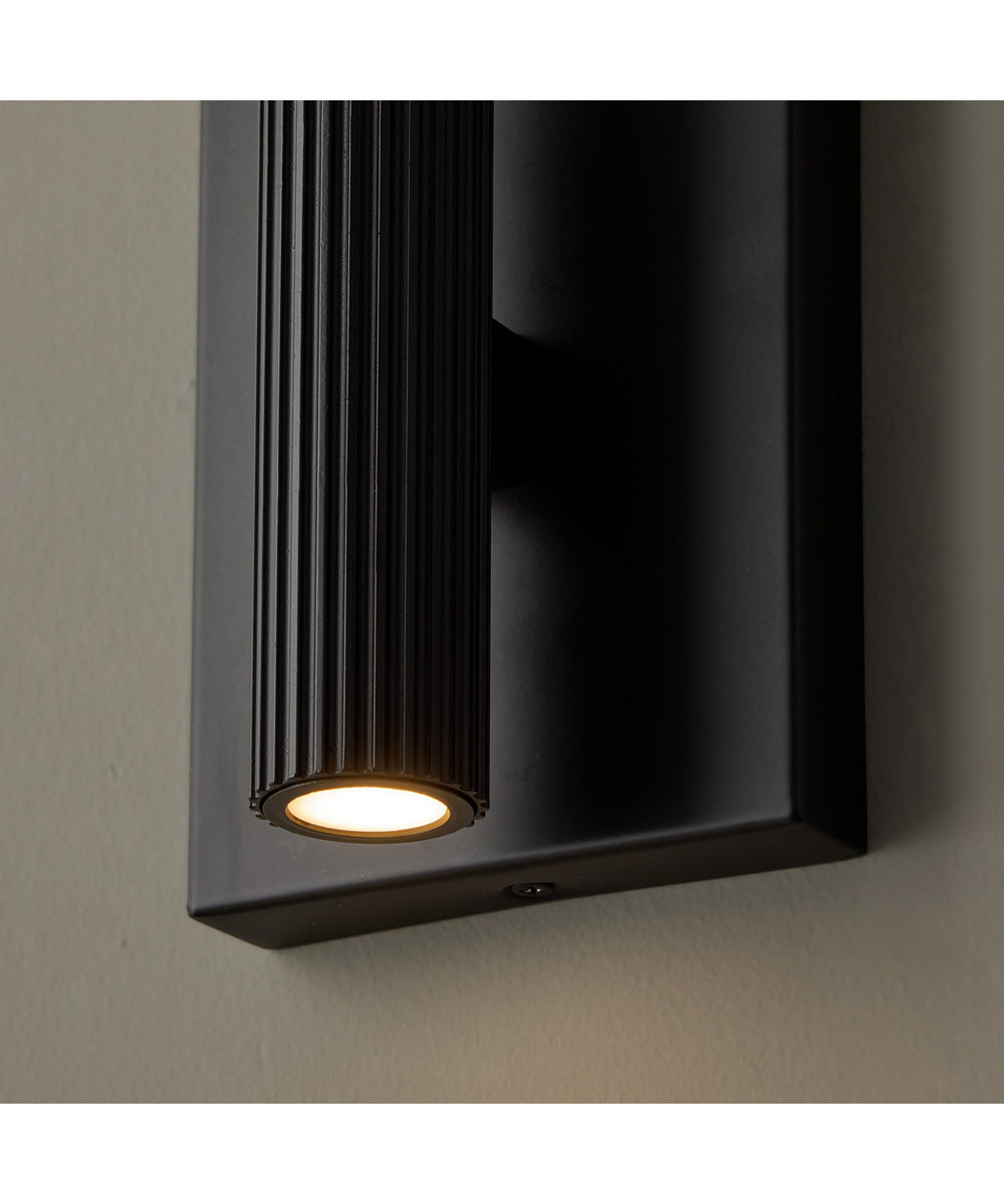 Ian 2-Light Sconce Matte Black