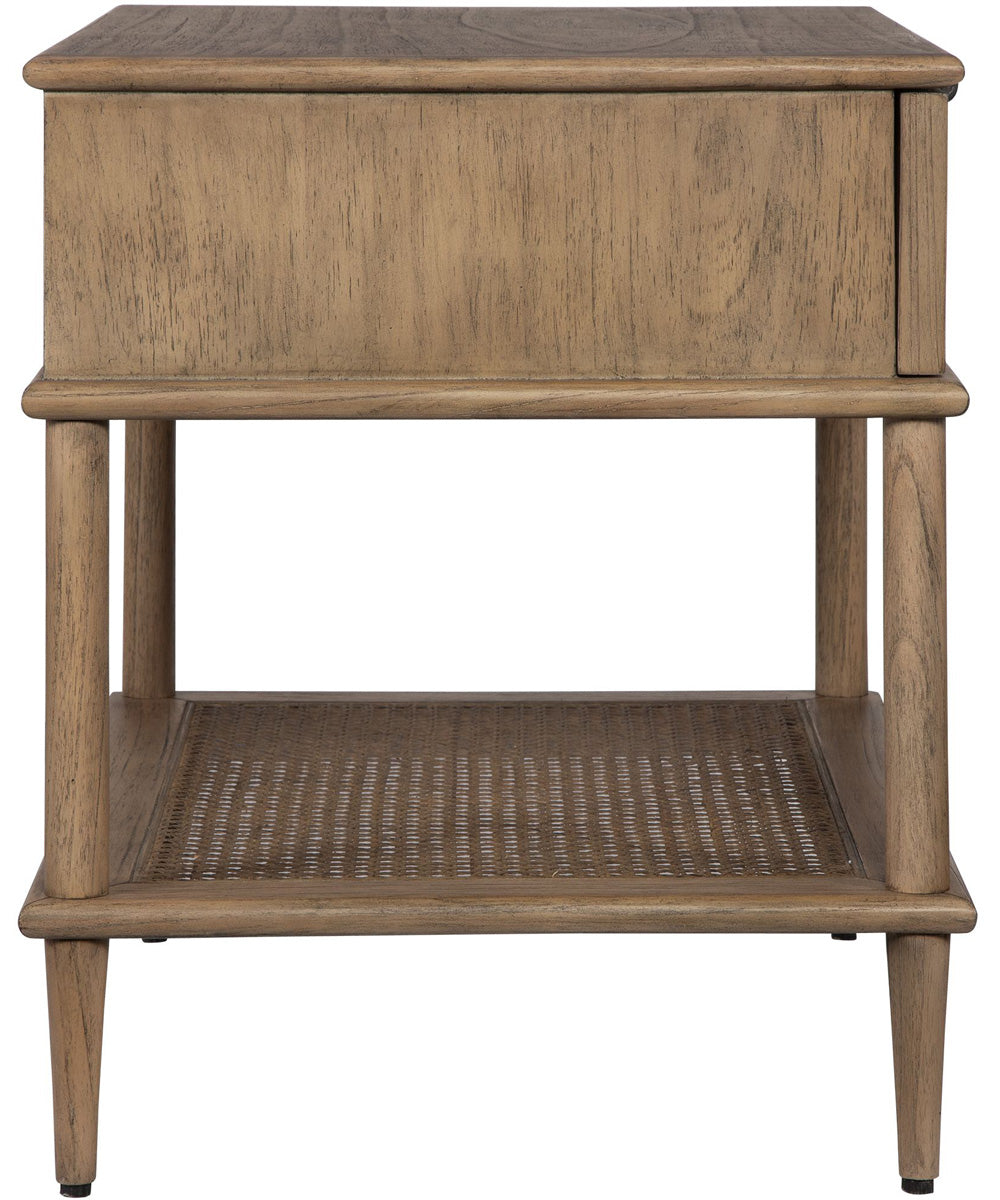 Coast Tattan Cane Side Table