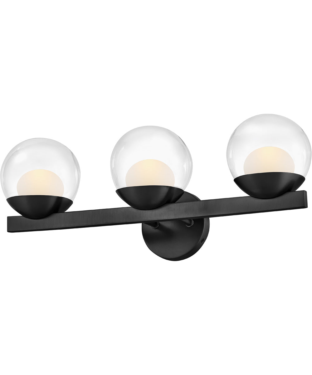 Sunni 3-Light Medium Three Light Vanity in Black