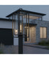 Jayce 1-light Outdoor Post Light Matte Black