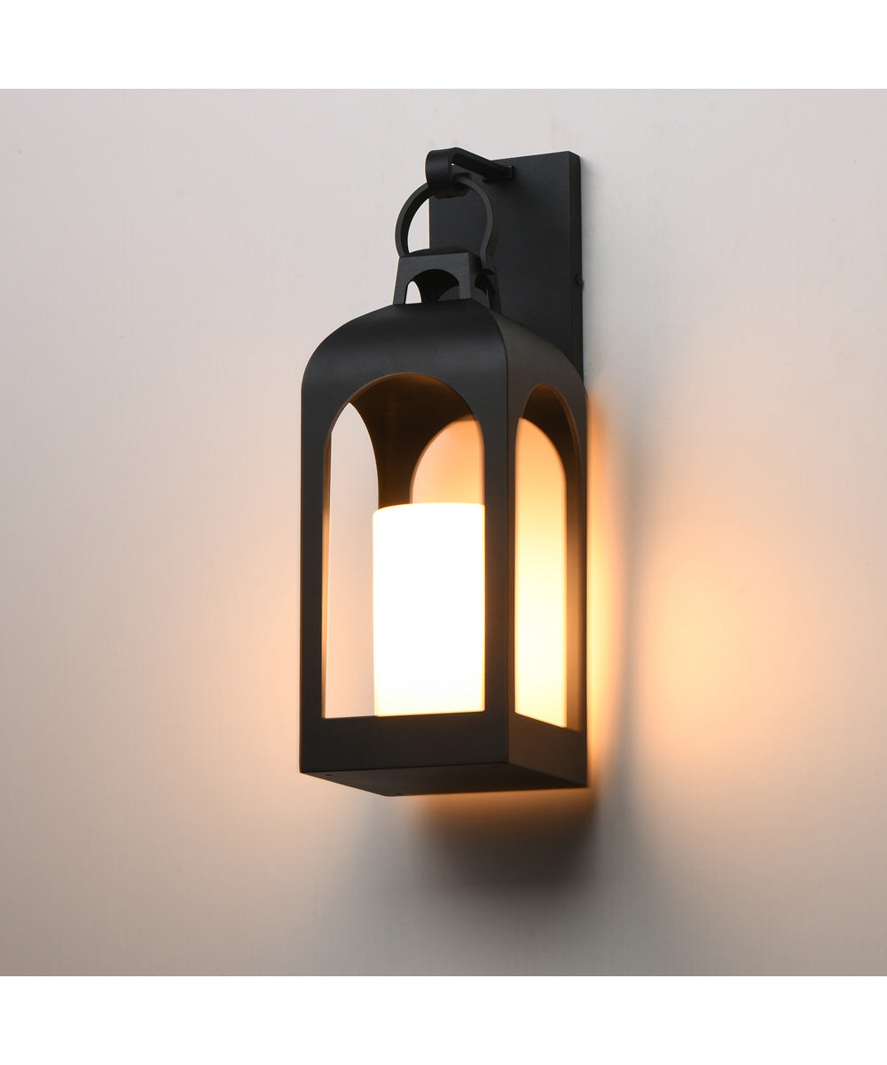 Marrakech 1-Light Wall Sconce Medium Black
