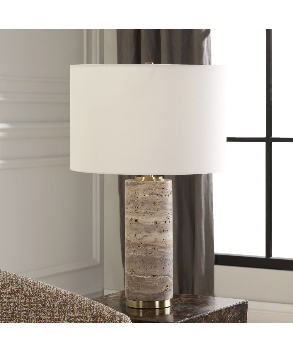 Cortado Travertine Table Lamp