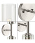 Cofield 2-Light Wall Bracket Brushed Nickel