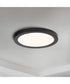 Chip 7 inch 15W RD LED Flush Mount Black