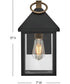 Rhett 1-Light Small Wall Mount in Black