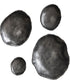 Lucky Coins Nickel Wall Decor, Set of 4