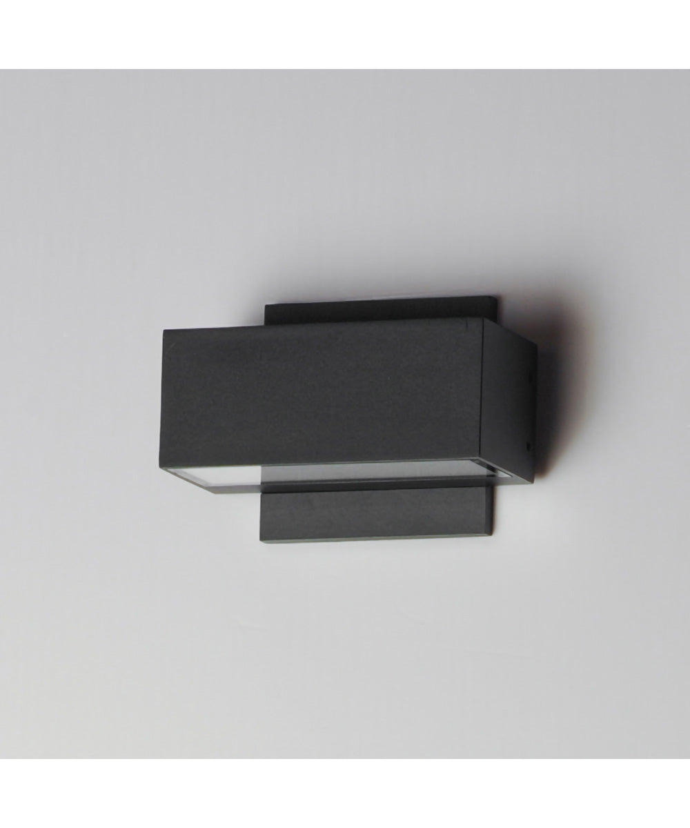 Blok 6.75 inch LED Outdoor Wall Sconce Black