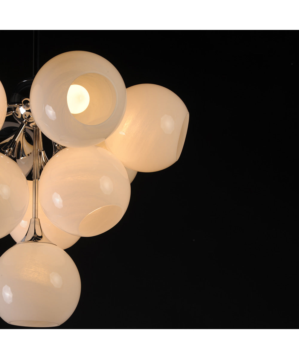 Neve 10-Light Pendant Polished Chrome