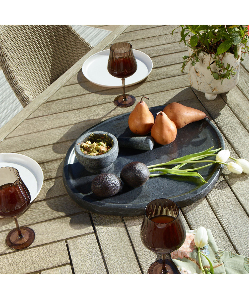 Stoneveil Indoor-Outdoor Stone Tray