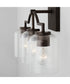 Carter 3-Light Vanity Bronze