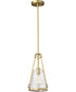 Valentine 1-Light Pendant Vintage Brass