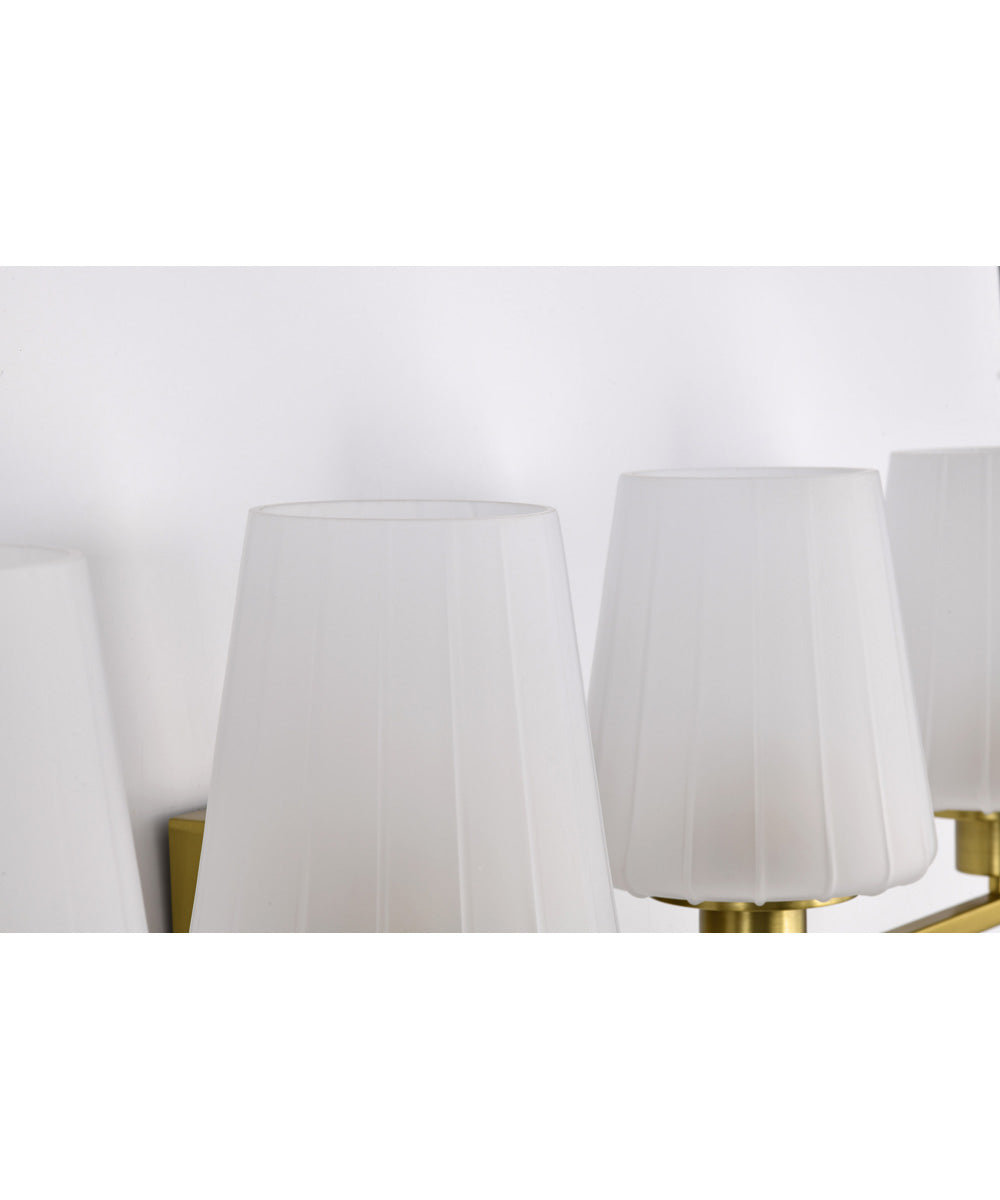 Lune 4-Light Vanity & Wall Vintage Brass