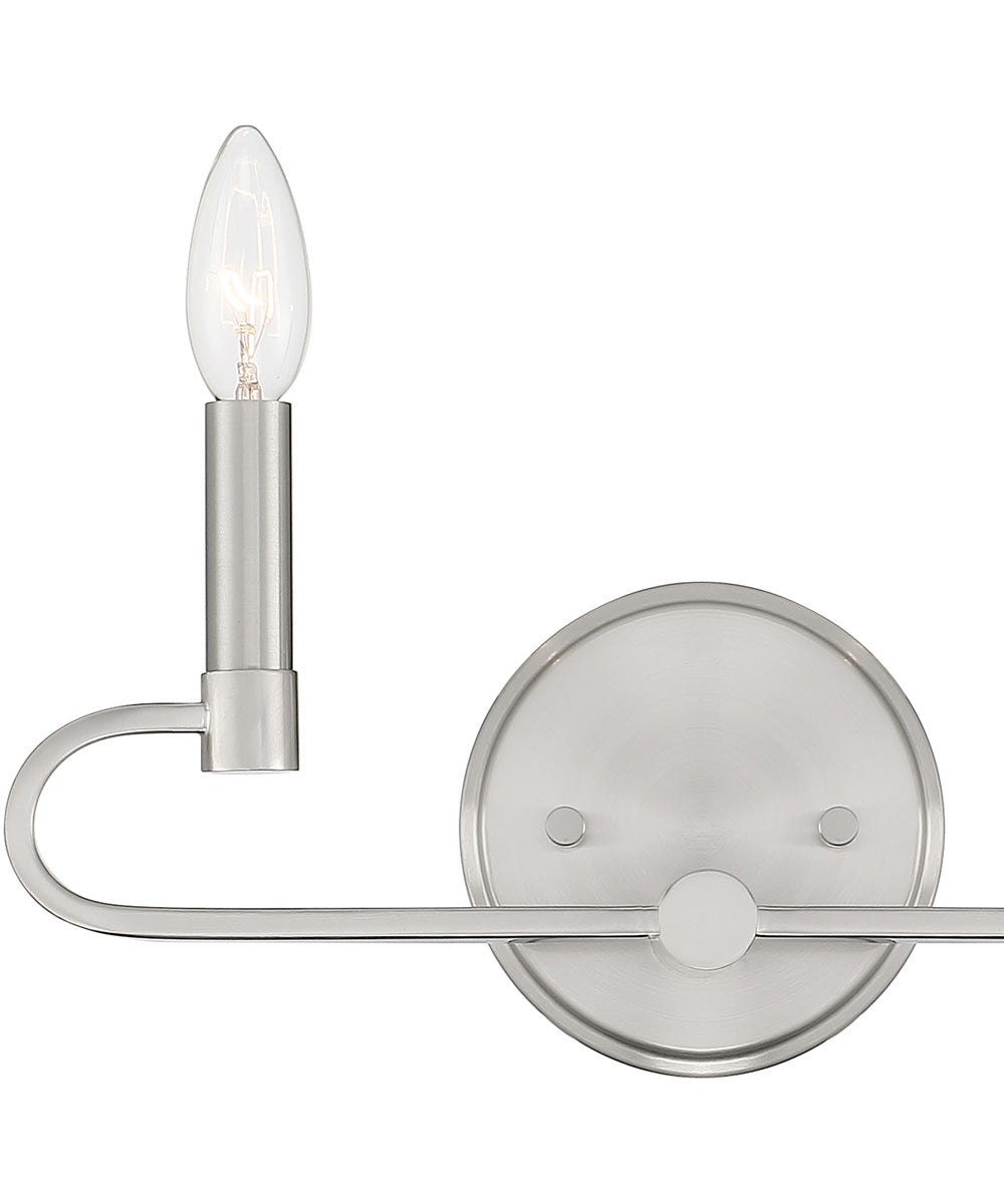 Summit 2 Light Vanity Brushed Nickel