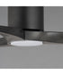Drifter 52 inch Outdoor Fan w LED Charcoal / Grey Wood