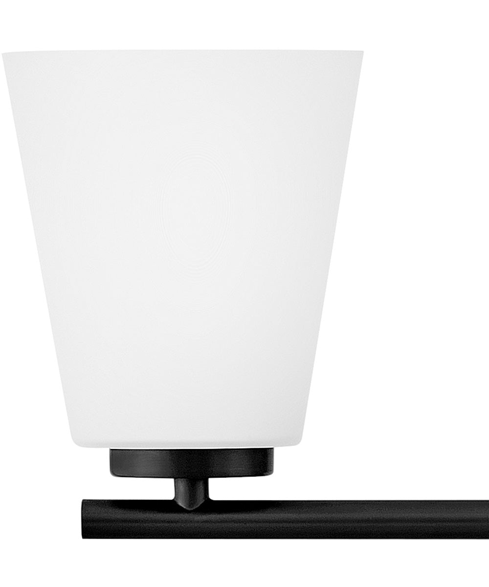 Bri 3-Light Medium Three Light Vanity in Black