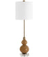 Sienna Caramel Glass Buffet Lamp