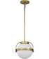 Lakeshore 1-Light Pendant Natural Brass