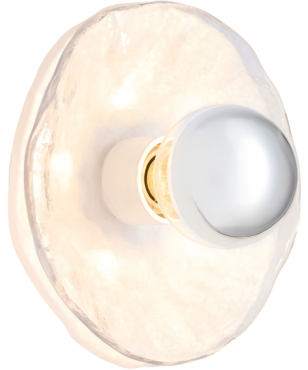 Del Rey Wall Sconce Brushed Brass|Studio White