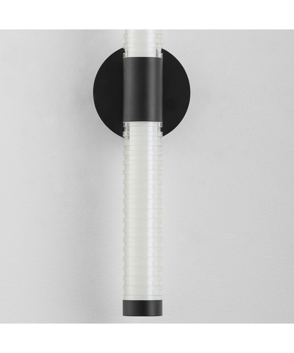 Vaden 2-light Sconce Black