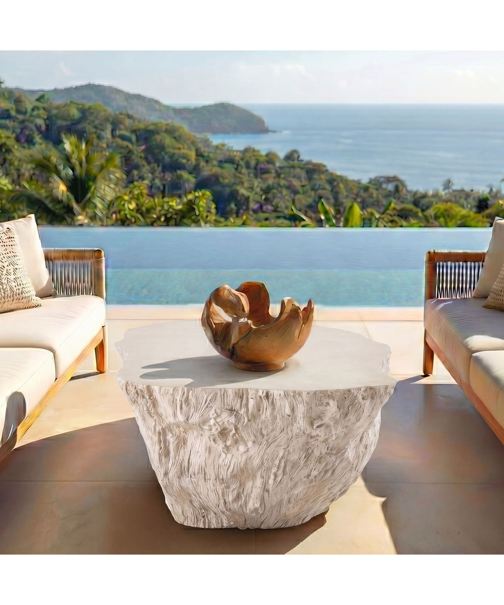 Arbor Crest Indoor-Outdoor Teak Bowl