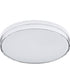 Edge 11 inch LED Flush Mount Satin Nickel