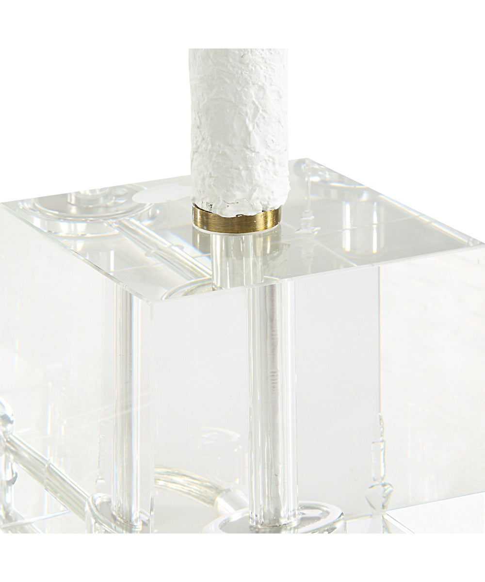 Helena Slender White Table Lamp