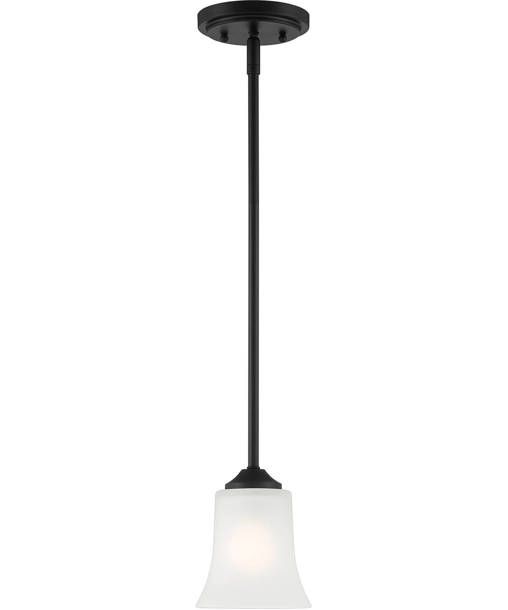 Bronson 1 Light Pendant Matte Black