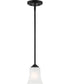 Bronson 1 Light Pendant Matte Black